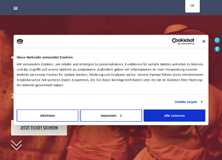 Capture du site Trucker & Country Festival 