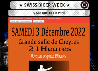 Capture du site 5 ans que tu est parti... 