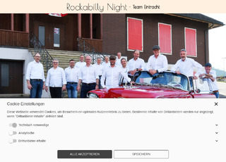 Capture du site Rockabilly-Night