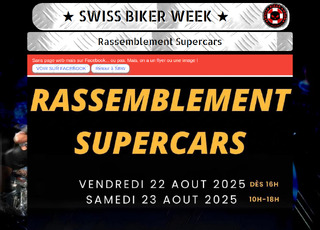 Capture du site Rassemblement SuperCars