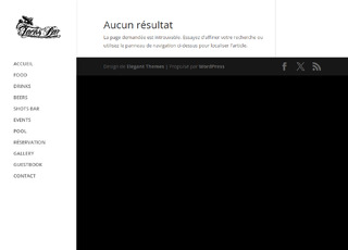 Capture du site Live music au Taco's