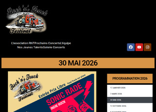 Capture du site Rock'n'Truck Festival