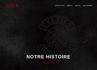 Capture du site 18ème anniversaire des Celtic's MC Switzerland