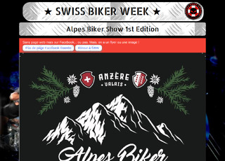 Capture du site Alpes Biker Show 1st edition