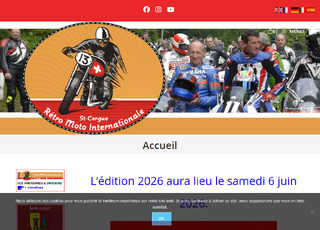 Capture du site Retro Moto St-Cergue