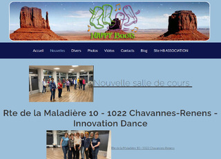 Capture du site Country Dance Night Aubonne