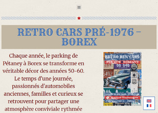 Capture du site Retro Cars Pré-1976