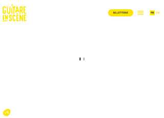 Capture du site Guitare en Scène