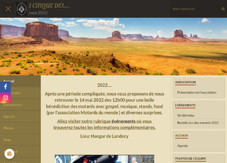 Capture du site I Cinque del... 5th Birthday