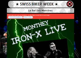 Capture du site Le bal des monstres