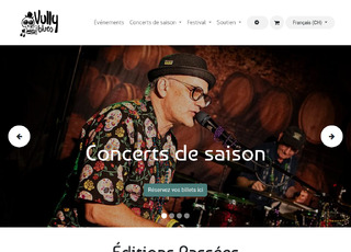 Capture du site Two Bugs & a Rooster au Vully Blues Festival