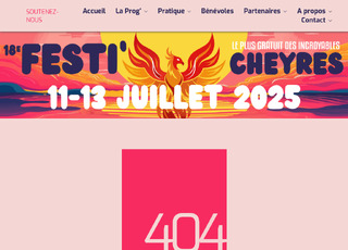 Capture du site Festi’Cheyres 