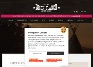 Capture du site Saint Bison