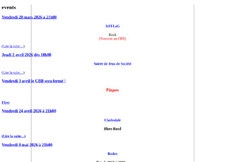 Capture du site CYBER BLUES BAR