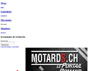 Capture du site Motards.ch fête ses 15 ans !