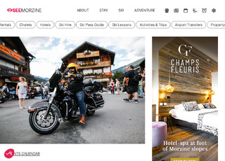 Capture du site MORZINE AVORIAZ HARLEY DAYS 