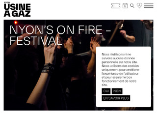 Capture du site Nyon's Fire Festival