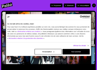 Capture du site Paleo