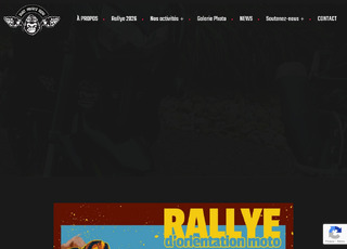 Capture du site 3ème édition du rallye d'orientation Moto