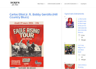 Capture du site Carlos Elliot Jr. ft. Bobby Gentillo