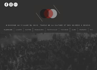 Capture du site VILLAGE DU SOIR
