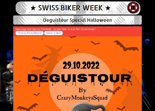 Capture du site DeguisTour spécial halloween