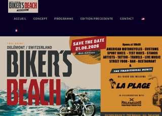 Capture du site BIKER'S BEACH 2023