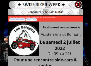 Capture du site Rencontre side-cars & motos