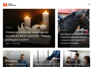 Capture du site Repas Concert avec Matt Mathews