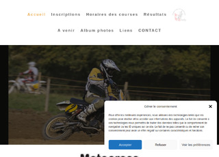 Capture du site Motocross international Oldtimer