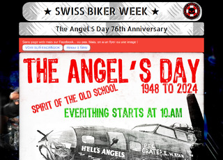 Capture du site The Angel's Day 76th anniversary