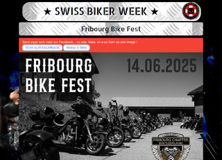 Capture du site Fribourg Bike Fest