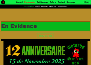 Capture du site Motards Somos Nos 10ème Convivialité