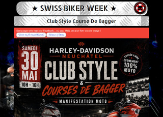 Capture du site Club Style & Course de Bagger