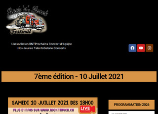 Capture du site   ROCK'N'TRUCK FESTIVAL MENSUEL