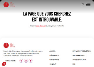 Capture du site London Symphonic Rock Orchestra