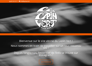 Capture du site LE LAPIN VERT