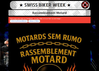 Capture du site Rassemblement Motard