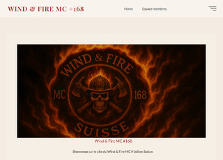 Capture du site Wind & Fire MC 15 years