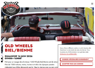 Capture du site Old Wheels