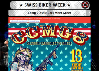 Capture du site CCMG Classic Cars Meet & Greet