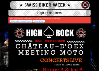 Capture du site High Rock Bikers
