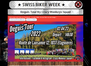 Capture du site Déguis'Tour By Crazy Monkeys Squad