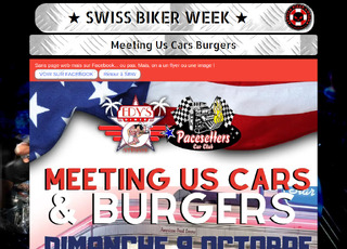 Capture du site MEETING US CARS & BURGERS