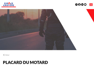 Capture du site Placard du Motard