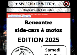 Capture du site Rencontre side-cars & motos