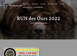 Capture du site Run des Ours